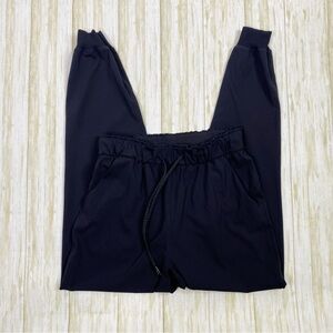 Lululemon Black Stretch High Rise Jogger Pants